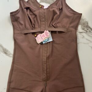 Elegant Brown Shapewear Bodysuit